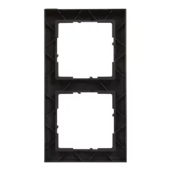 LEGRAND-721522 Suno 2-es keret, fekete