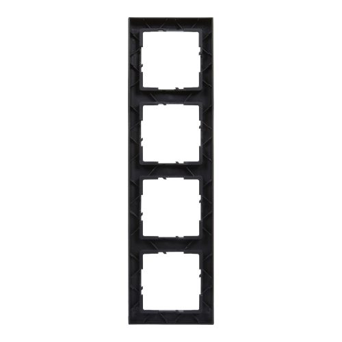 LEGRAND-721524 Suno 4-es keret, fekete
