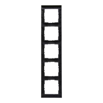 LEGRAND-721525 Suno 5-ös keret, fekete