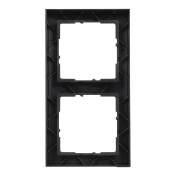 LEGRAND-721552 Suno 2-es keret, sötét szürke