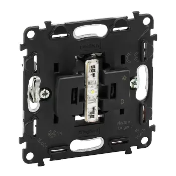   LEGRAND-752013 Valena InMatic Váltóérintkezős nyomó mechanizmus jelzőfénnyel 12-24-48 V