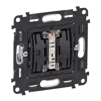   LEGRAND-752041 Valena InMatic kétpólusú kapcsoló mechanizmus ellenőrzőfénnyel