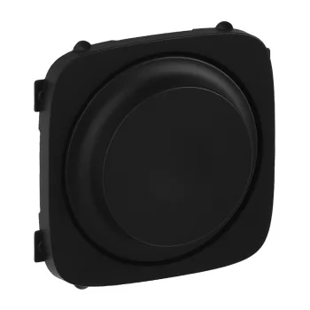   LEGRAND-752048 Valena Allure Forgatógombos fényerőszab. burkolat, Fekete