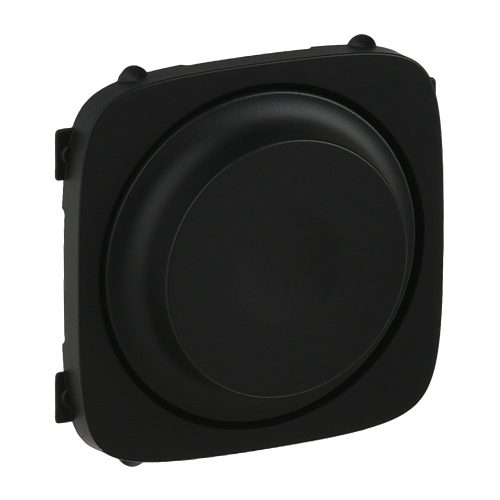 LEGRAND-752048 Valena Allure Forgatógombos fényerőszab. burkolat, Fekete