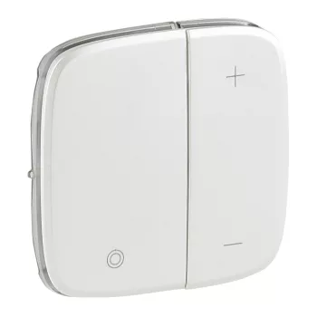   LEGRAND-752089 - Valena Allure Nyomógombos fényerőszab. burkolat, Gyöngyház