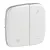 LEGRAND-752089 - Valena Allure Nyomógombos fényerőszab. burkolat, Gyöngyház