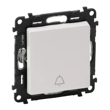   LEGRAND-752115 Valena Life váltóérintkezős nyomó csengőjellel fehér