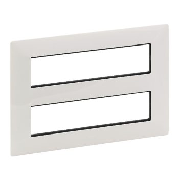   LEGRAND-752146 Valena Life 2x4x2 modulos keret, vízszintes fehér