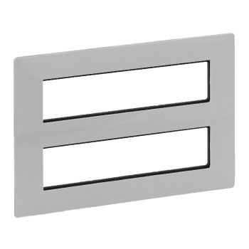   LEGRAND-752346 Valena Life 2x4x2 modulos keret, vízszintes alumínium