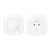 LEGRAND-752554 Valena Allure with Netatmo okos előre párosított szett: 2P+F csatlakozóaljzat (végrehajtó) + kapcsoló (elemes távvezérlő), komplett szerelvények, fehér