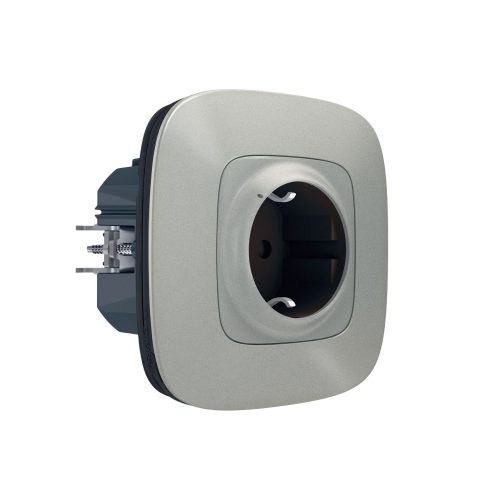 LEGRAND-752794 Valena Allure with Netatmo okos 2P+F csatlakozóaljzat (végrehajtó), 16A, 1-es kerettel, alumínium