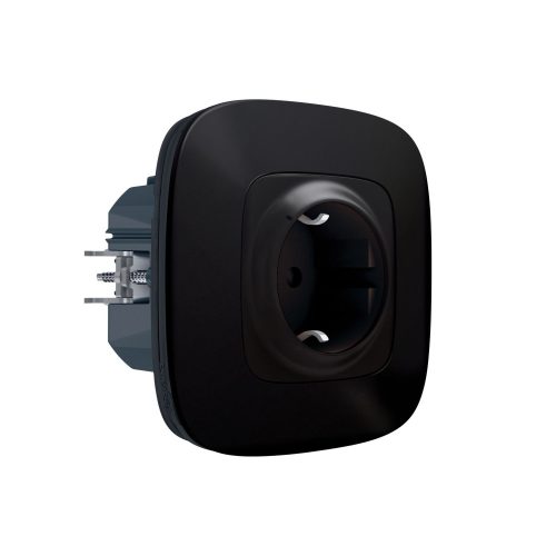 LEGRAND-752894 Valena Allure with Netatmo okos 2P+F csatlakozóaljzat (végrehajtó), 16A, 1-es kerettel, fekete