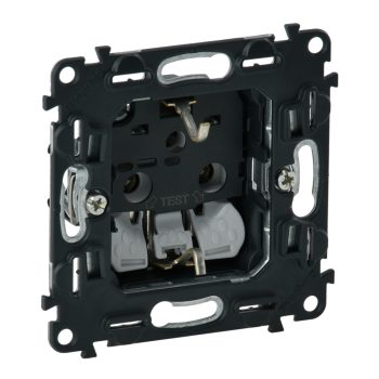   LEGRAND-753021 Valena InMatic 2P+F csatlakozóaljzat mechanizmus, rugós vezetékbekötéssel