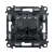 LEGRAND-753043 Valena InMatic 2xRJ45 Cat. 6 UTP csatlakozóaljzat mechanizmus