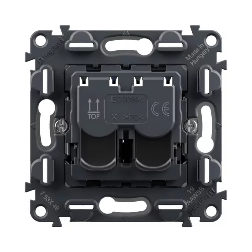 LEGRAND-753049 Valena InMatic 2xRJ45 Cat. 6A STP csatlakozóaljzat mechanizmus