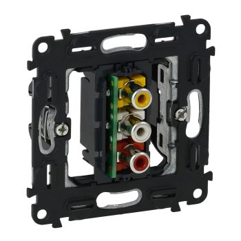   LEGRAND-753075 Valena InMatic RCA (audió / videó) csatlakozóaljzat mechanizmus