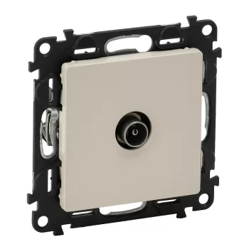   LEGRAND-753260 Valena Life TV aljzat, végzáró, 10 dB elefántcsont