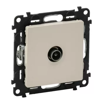   LEGRAND-753261 Valena Life TV aljzat, átmenő, 14 dB elefántcsont