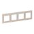LEGRAND-754064 Valena Life négyes keret elefántcsont–arany