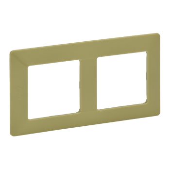 LEGRAND-754082 Valena Life kettős keret limezöld