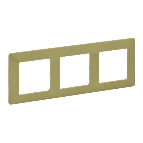 LEGRAND-754083 Valena Life hármas keret limezöld