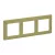 LEGRAND-754083 Valena Life hármas keret limezöld