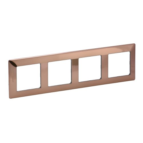 LEGRAND-754164 Valena Life négyes keret réz dekor