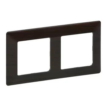 LEGRAND-754172 Valena Life kettős keret wenge dekor