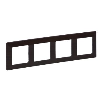 LEGRAND-754174 Valena Life négyes keret wenge dekor