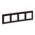 LEGRAND-754174 Valena Life négyes keret wenge dekor