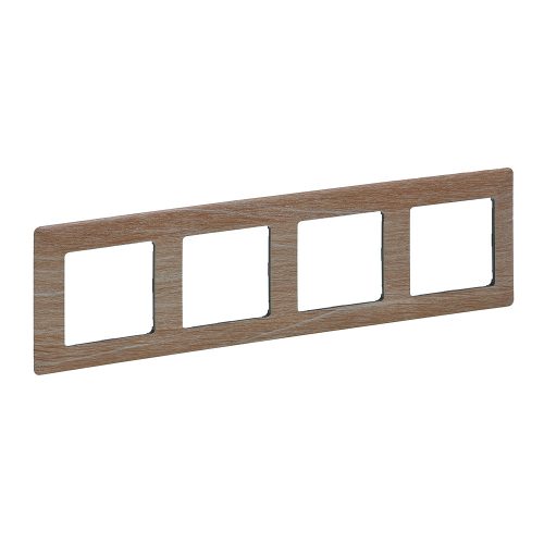 LEGRAND-754184 Valena Life négyes keret bambusz dekor
