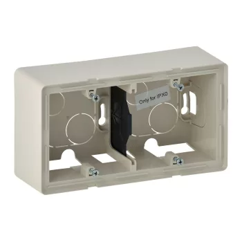   LEGRAND-754202 Valena Life kiemelődoboz, kettős elefántcsont