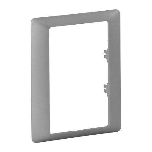LEGRAND-754241 Valena Life egyes keret 2x2P+F csatlakozóaljzathoz alumínium