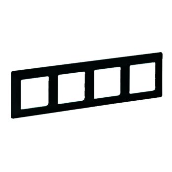 LEGRAND-754254 Valena Life négyes keret, fekete
