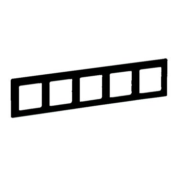 LEGRAND-754255 Valena Life ötös keret, fekete