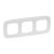 LEGRAND-754303 Valena Allure Hármas keret, Fehér