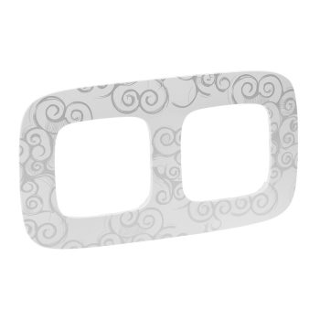 LEGRAND-754342 Valena Allure Kettes keret, Króm dekor