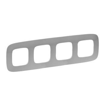 LEGRAND-754394 Valena Allure Négyes keret, Alumínium