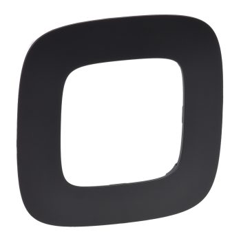 LEGRAND-754401 Valena Allure Egyes keret, Matt fekete