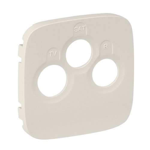 LEGRAND-754796 Valena Allure TV-RD-SAT aljzat burkolat, Elefántcsont