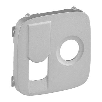   LEGRAND-754837 Valena Allure TV+RJ aljzat burkolat, Alumínium