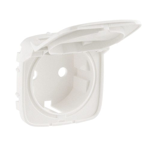 LEGRAND-754849 Valena Allure 2P+F csatlakozóaljzat burkolat, csapfedeles, gyöngyház