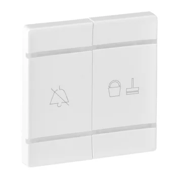   LEGRAND-754930 MyHome (Valena Life) “Ne zavarjanak” és “Takarítást kérek” burkolatok kat. szám 0 675 93 vezérlő mechanizmushoz, fehér