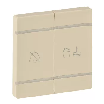   LEGRAND-754931 MyHome (Valena Life) “Ne zavarjanak” és “Takarítást kérek” burkolatok kat. szám 0 675 93 vezérlő mechanizmushoz, elefántcsont