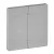 LEGRAND-754932 MyHome (Valena Life) “Ne zavarjanak” és “Takarítást kérek” burkolatok kat. szám 0 675 93 vezérlő mechanizmushoz, alumínium