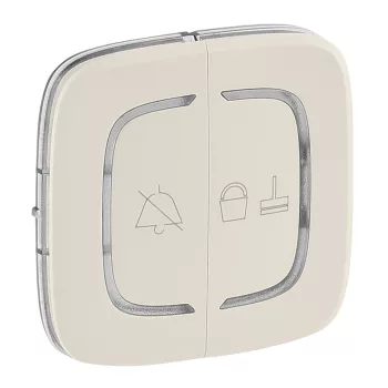   LEGRAND-754934 MyHome (Valena Allure) “Ne zavarjanak” és “Takarítást kérek” burkolatok kat. szám 0 675 93 vezérlő mechanizmushoz, elefántcsont