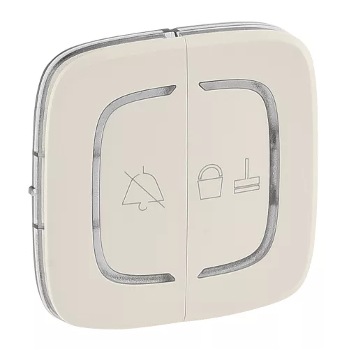 LEGRAND-754934 MyHome (Valena Allure) “Ne zavarjanak” és “Takarítást kérek” burkolatok kat. szám 0 675 93 vezérlő mechanizmushoz, elefántcsont