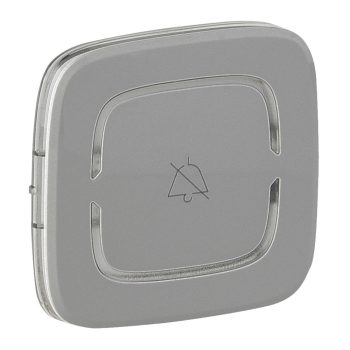   LEGRAND-754947 Valena Allure burkolat szimbólumokkal BUS/SCS kat. szám 067593 vezérlő mechanizmushoz, aluminium