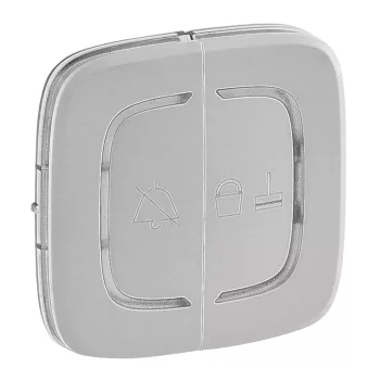   LEGRAND-754948 MyHome (Valena Allure) “Ne zavarjanak” és “Takarítást kérek” burkolatok kat. szám 0 675 93 vezérlő mechanizmushoz, alumínium