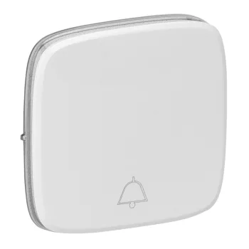LEGRAND-755015 Valena Allure burkolat csengőjellel, Fehér